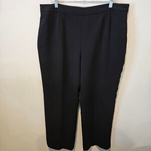 Women's Le Suit Black Trousers Plus Size 18